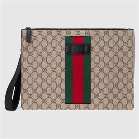 gucci portfolios for men|gucci men clutch.